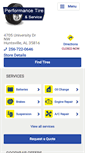 Mobile Screenshot of performancetirehuntsville.com